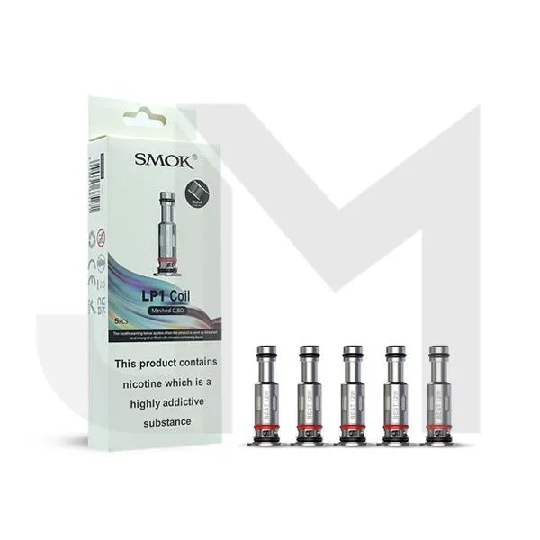 Smok LP1 Meshed Replacement Coils – 0.8ohms/ 1.2ohms