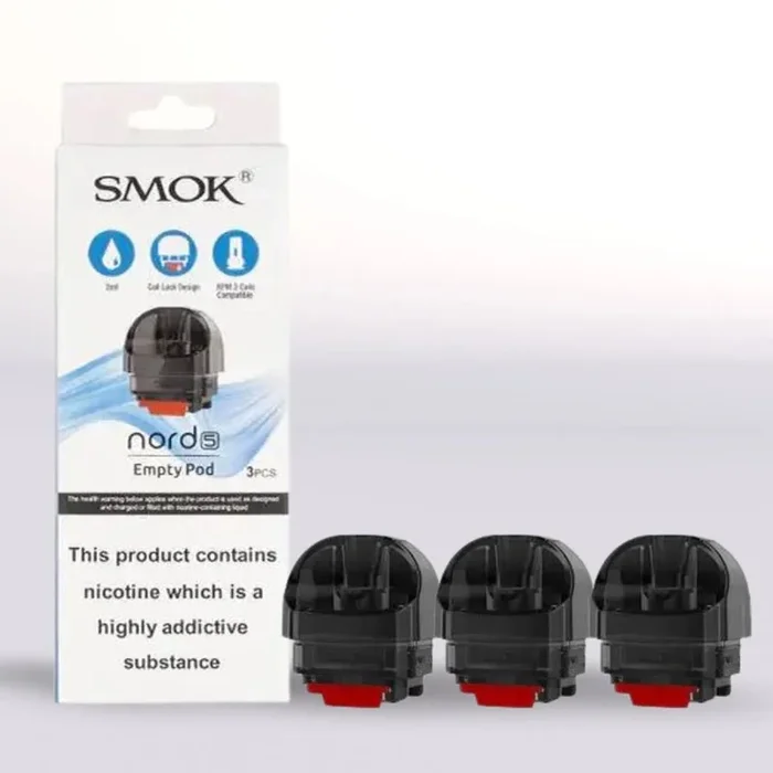 Smok Nord 5 Replacement Pods – Pack of 3