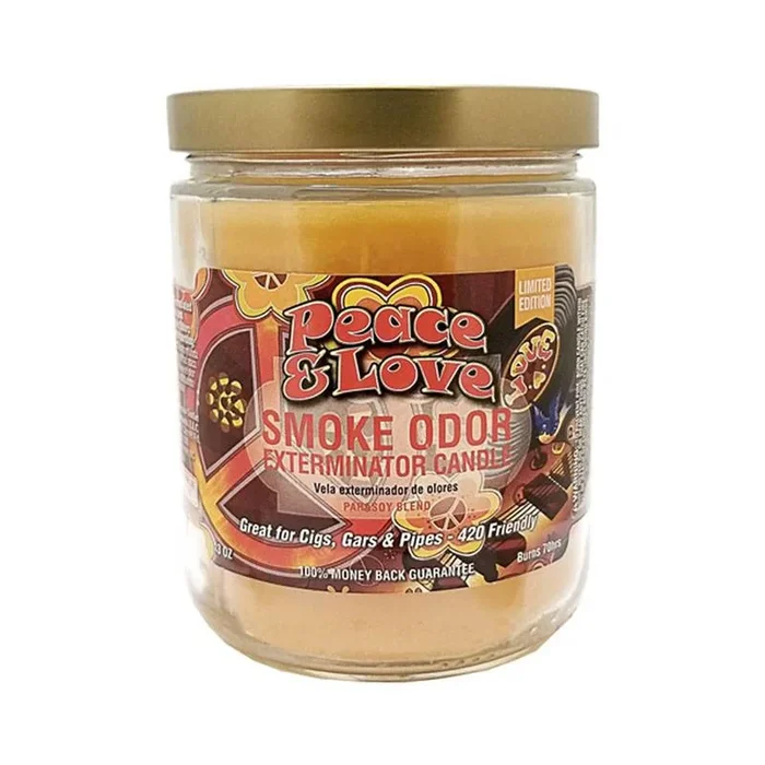 Smoke Odor Eliminator Candle – Peace & Love