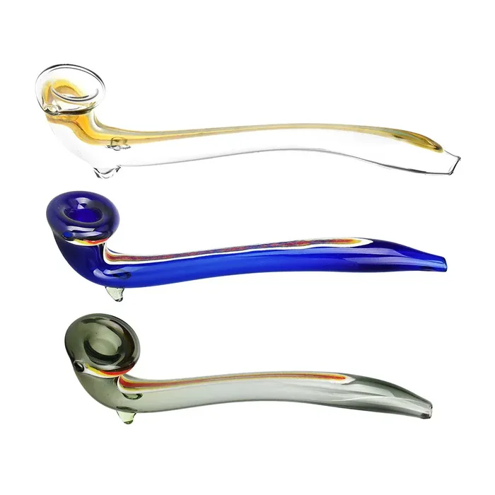 Smoking Sorcerer’s Glass Hand Pipe – Enchanting Colors, Large Bowl Capacity