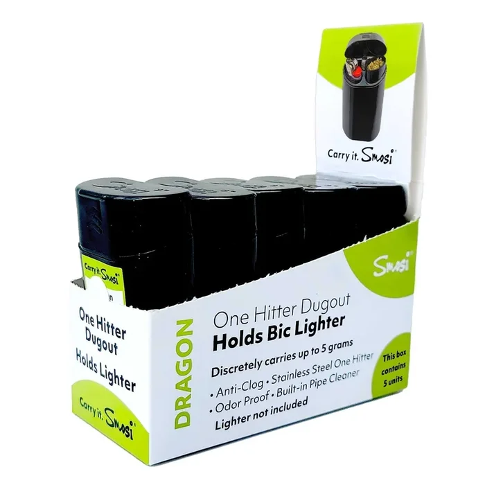 Smosi – Dragon – One Hitter Dugout – 3.25 ” – 5pc Display