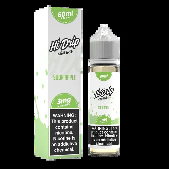Sour Apple by Hi-Drip Classics E-Liquid 60ML