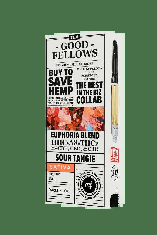 Sour Tangie – The Good Fellows Euphoria Blend Cart 1G