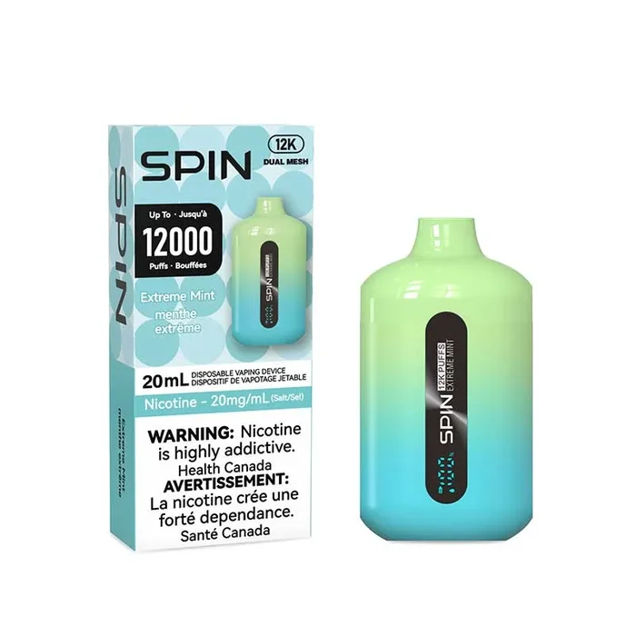 Spin 12K Disposable – Extreme Mint (ON)