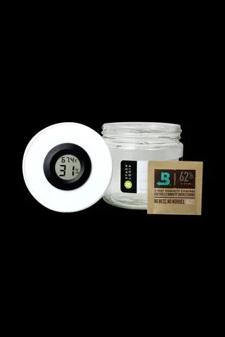 Stashlogix Temperature & Humidity Sensing SmartJar
