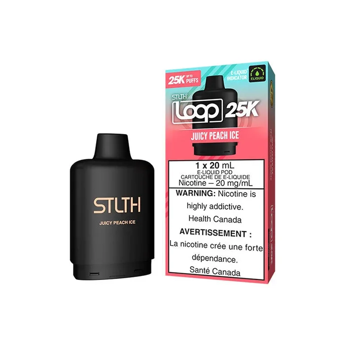 STLTH LOOP 25K Pod Pack – Icy Juicy Peach (FED)