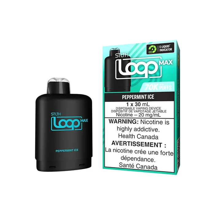 STLTH LOOP MAX Pod 70k – Peppermint Ice