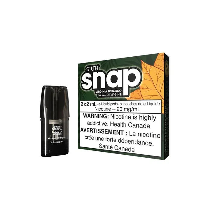 STLTH snap Pod Pack – Virginia Tobacco
