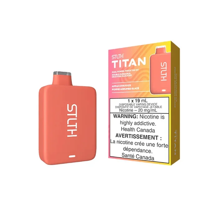 STLTH TITAN 10K DISPOSABLE – APPLE CITRUS ICE