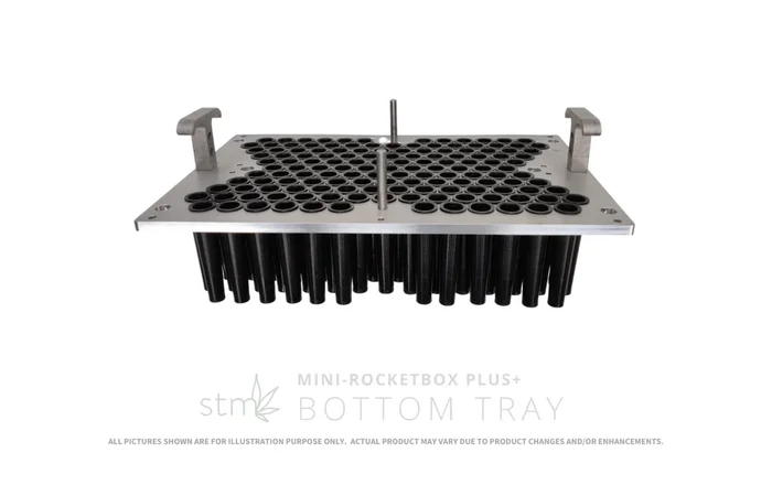 STM Mini-Rocketbox Plus 143ct Bottom Tray for Pre-Roll Machine – Various Sizes – (1 Count)