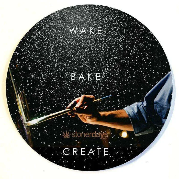 StonerDays Wake Bake Create Dab Mat