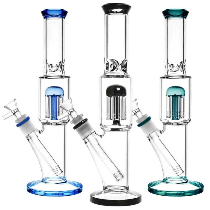 Straight Water Pipe w/ Jellyfish Perc | 12.5″ | 14mm F