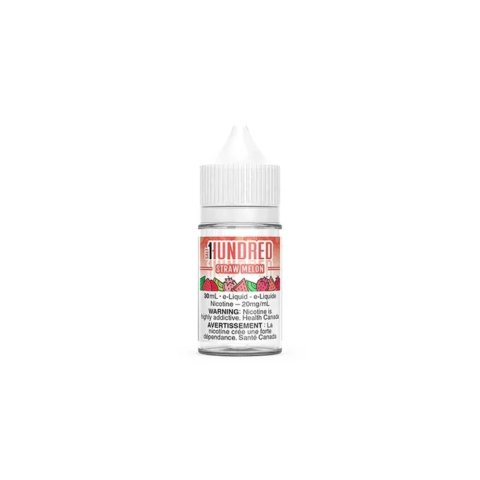Straw Melon Salt Nic Juice by Hundred