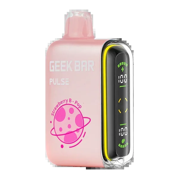 Strawberry B-Pop Geek Bar Pulse ZERO Nicotine
