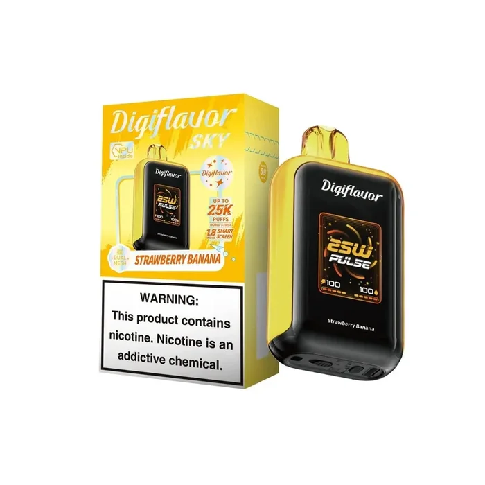 Strawberry Banana – Geek Bar Digiflavor Skyview 25k Disposable Vape