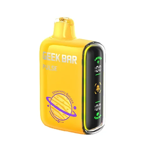 Strawberry Banana Disposable Vape (15000 Puffs) by Geek Bar Pulse