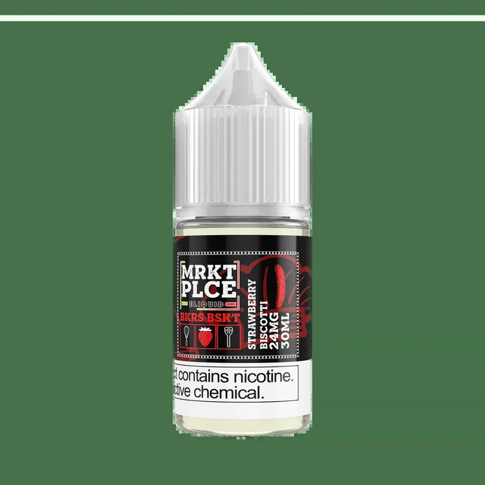 Strawberry Biscotti SALT – MRKT PLCE – 30mL