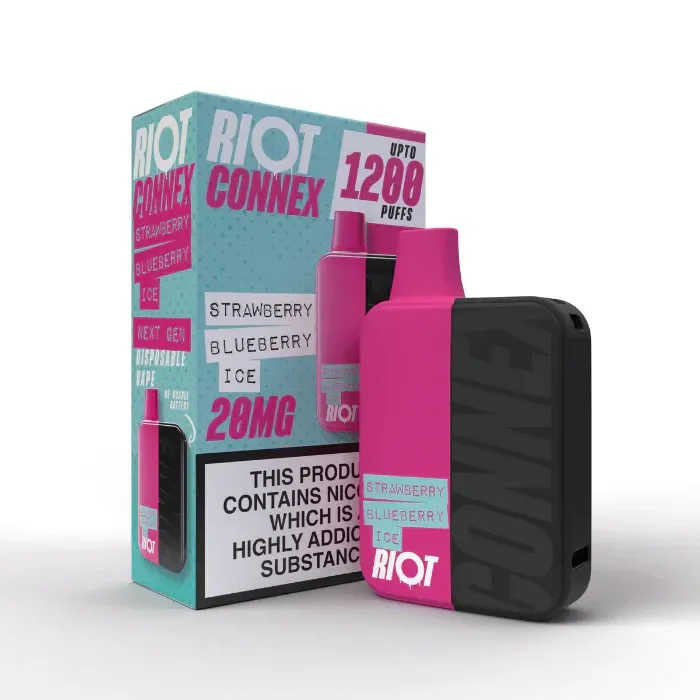 Strawberry Blueberry Ice – Riot Connex Pod Kit – 1200 PUFFS
