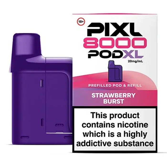 Strawberry Burst Prefilled Pod by PIXL 8000