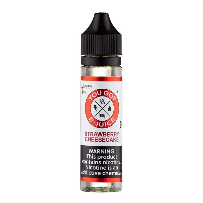 Strawberry Cheesecake E-Liquid by You Got E-Juice