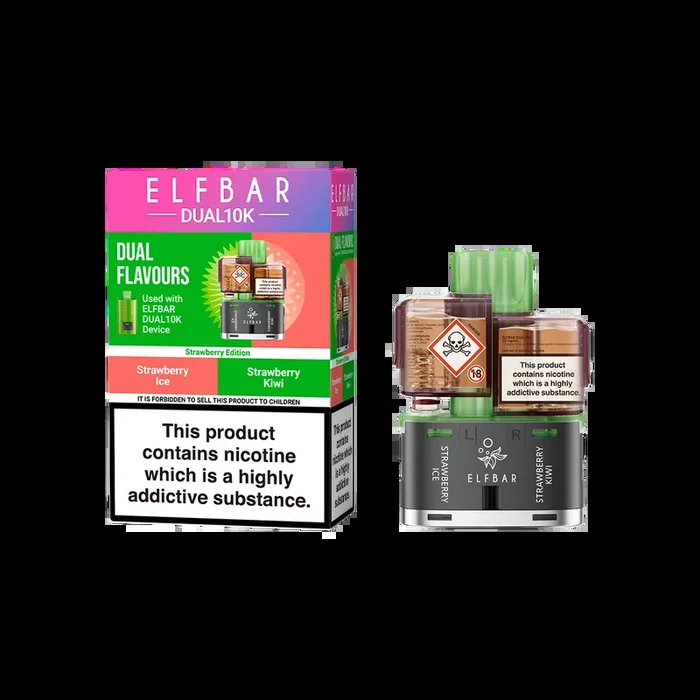 Strawberry Edition Elfbar Dual 10k Refill Pack
