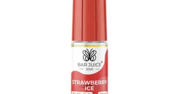 STRAWBERRY ICE BAR JUICE 5000 NIC SALT
