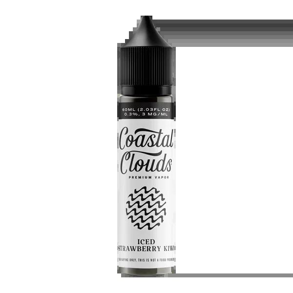 Strawberry Kiwi Iced Coastal Clouds E-Juice