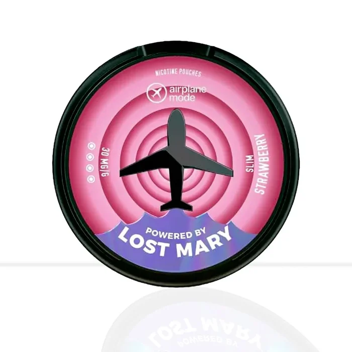 Strawberry Lost Mary Airplane Mode Nicotine Pouches
