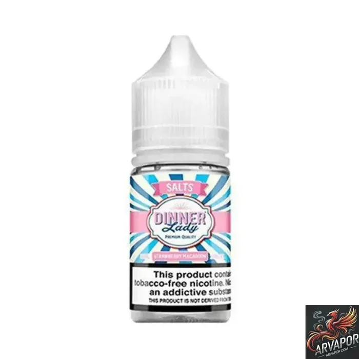 Strawberry Macaroon – Dinner Lady Salt 30mL