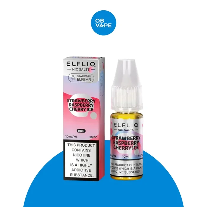 Strawberry Raspberry Cherry Ice – Elfliq Elf Bar Salt 10ml