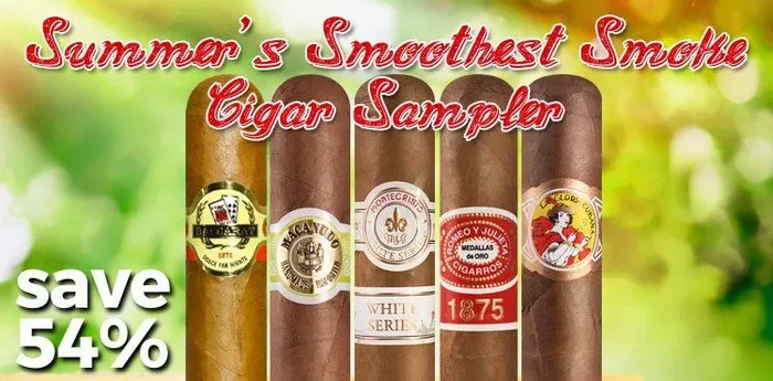 Summer’s Smoothest Smoke Cigar Sampler
