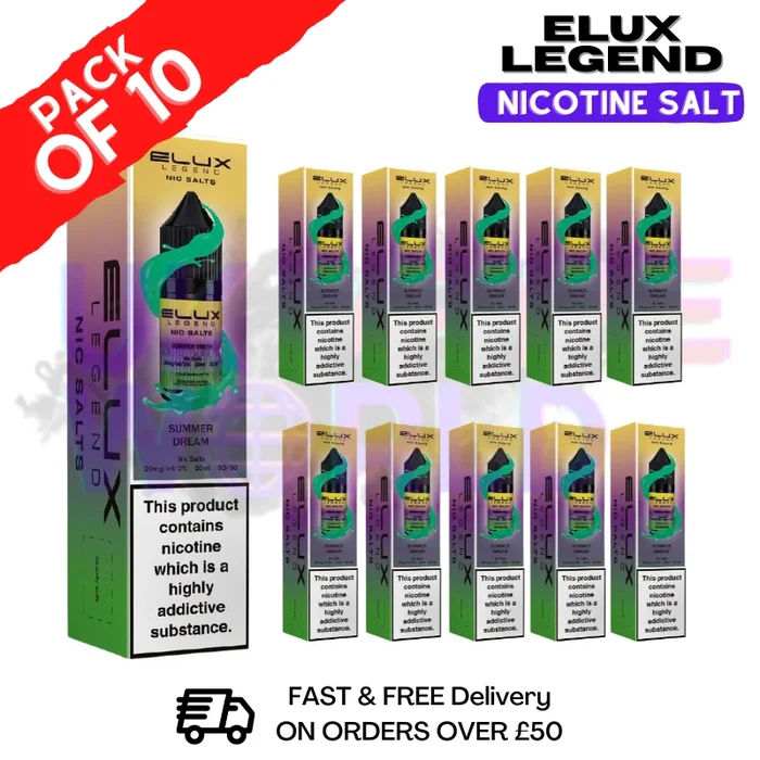 Summer Dream Elux Legend Nic Salt Pack / BOX OF 10