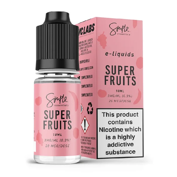 Super-Fruits E-Liquid by Simple Essentials