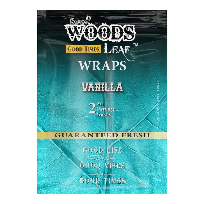 Sweet Woods Vanilla Leaf Wraps