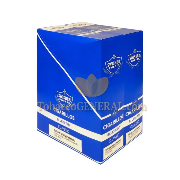 Swisher Sweets Blueberry Cigarillos 1.39 Pre-Price 30 Packs of 2