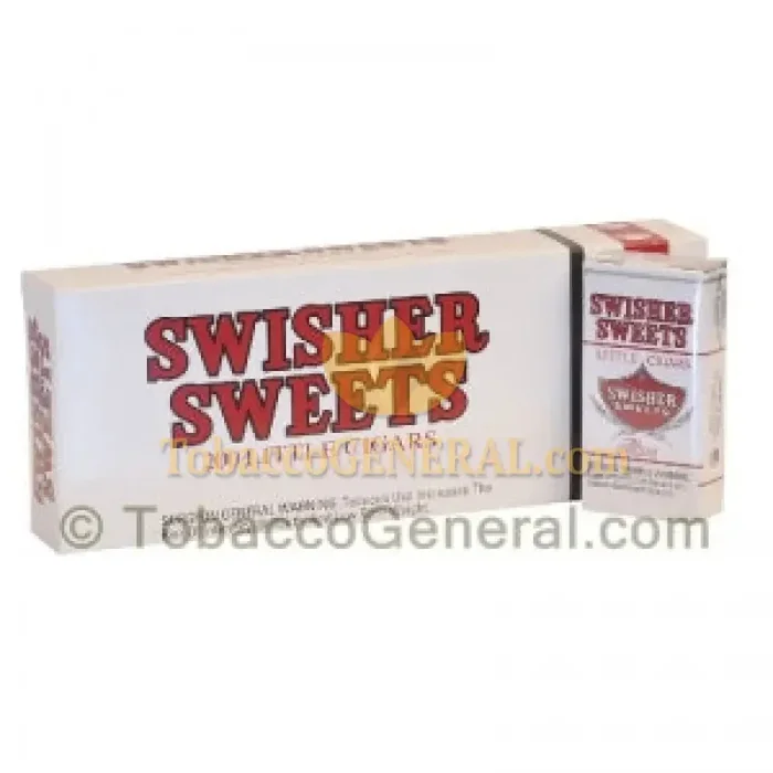 Swisher Sweets Mild Little Cigars 100mm, 10 Packs of 20