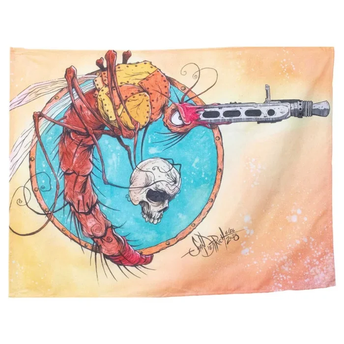 Tapestry Sean Dietrich Art – 30 ” x 40 ” – Mosquito