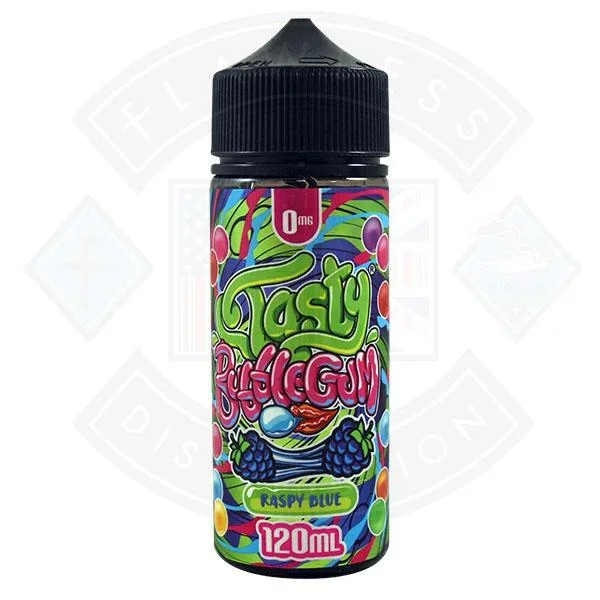 Tasty Bubblegum – Raspy Blue 100ml shortfill E-Liquid