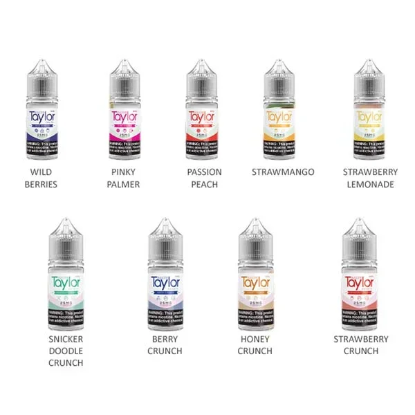 Taylor Salt Series E-Liquid 30mL (Salt Nic)