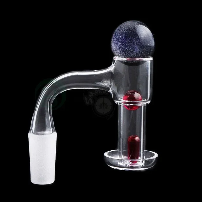 Terp Slurper Kit with Glass Marble, Ruby Pearl, and Pill