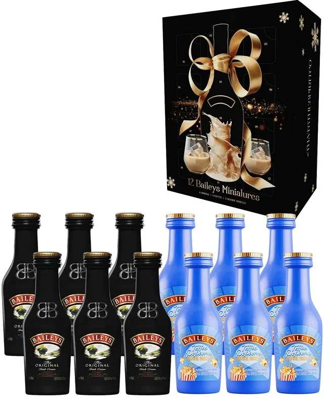 The Irish Cream Liqueur Advent Calendar, 12 x 5 cl