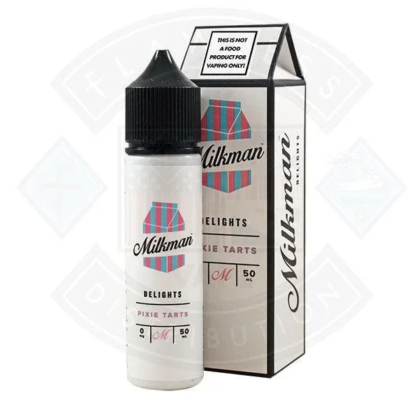 The Milkman Delights Pixie Tarts 50ml 0mg shortfill e-liquid