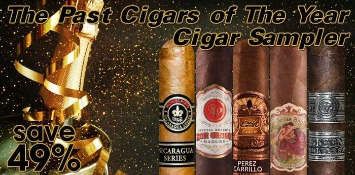 The Past Cigars of The Year Cigar Sampler