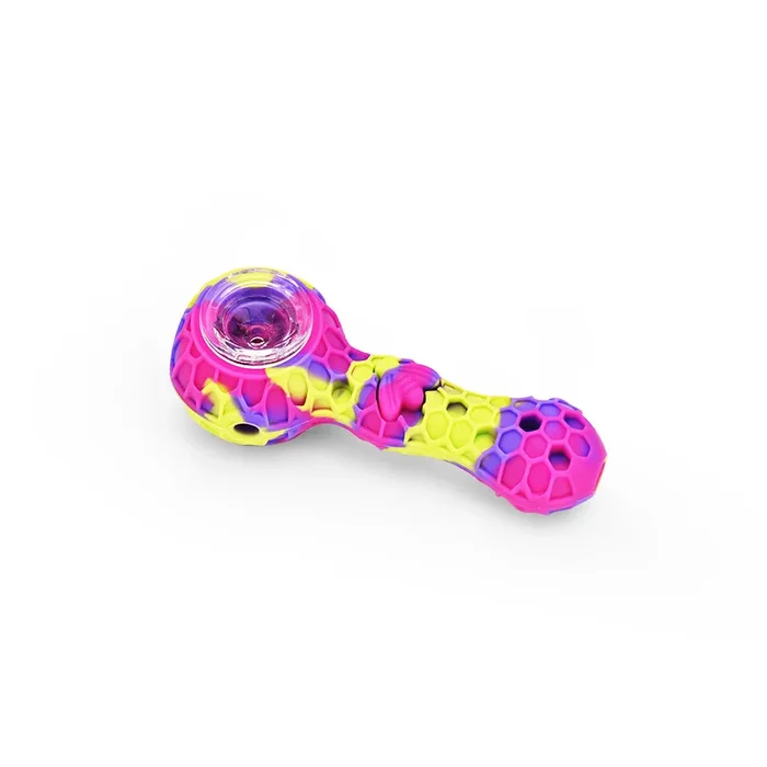 The Puff Brands – Ritual – 4” – Silicone Spoon Pipe – Miami Sunset