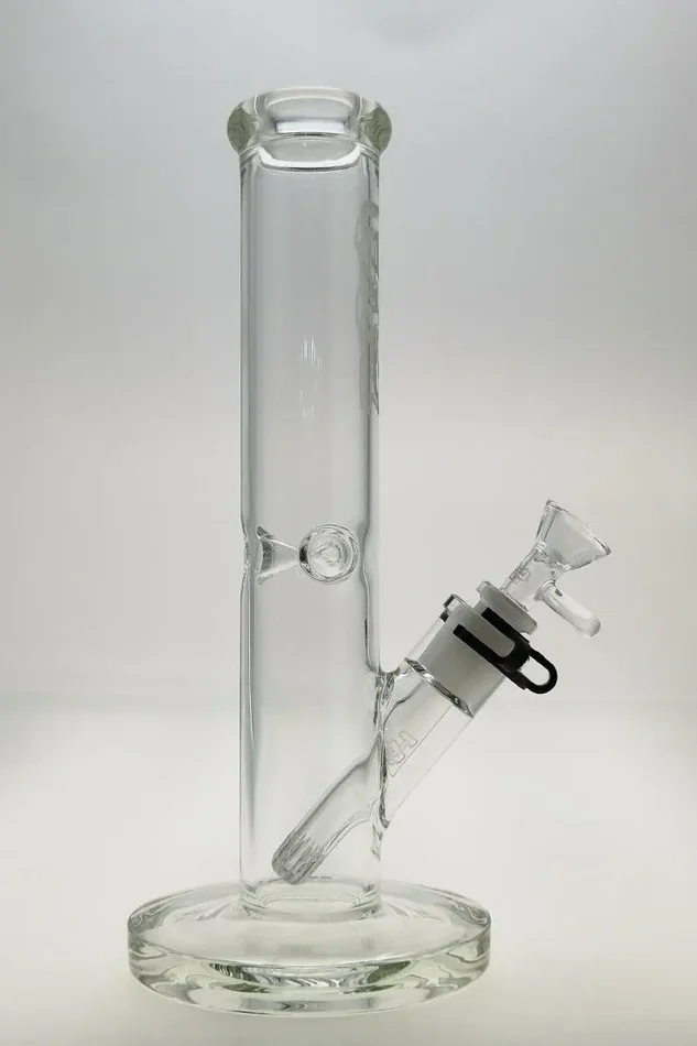 Thick Ass Glass 12″ Straight Tube Bong 50x5MM with Beaker Base & 18/14MM Downstem