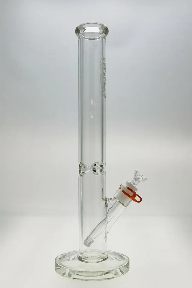 Thick Ass Glass 18″ Heavy Duty Straight Tube Bong 50x7MM with Precision 18/14MM Downstem