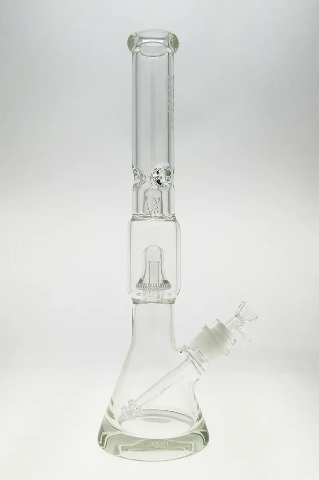 Thick Ass Glass 19″ Beaker Bong w/ Super Slit UFO Perc & 7mm Thickness