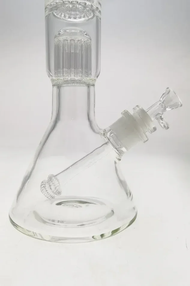 Thick Ass Glass 21″ Beaker Bong with Double 16-Arm Tree Percolator – 7mm Thick
