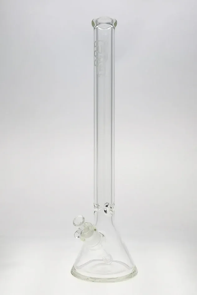 Thick Ass Glass 24″ Beaker Super Thick 50x9MM with Smooth 28/18MM Downstem