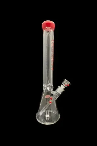 Thunder Glass Red Cherry Beaker